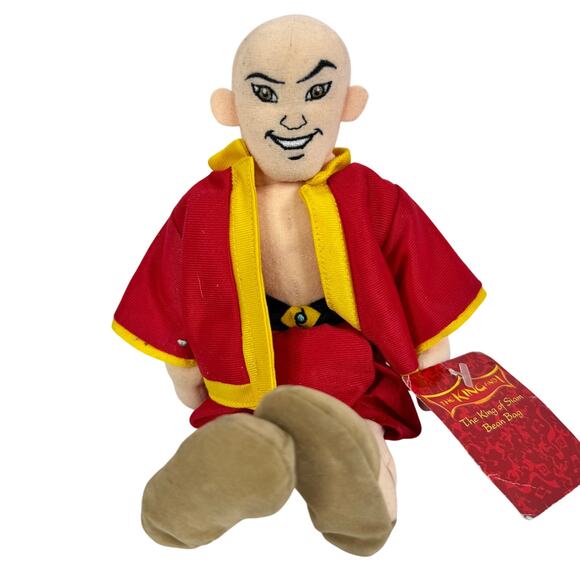 5 for $25| Warner Bros Bean Bag Plush The King and I King of Siam 10" (1998) NWT - Picture 1 of 11